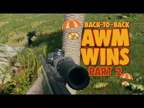 Back-to-Back AWM Games: Part 2 - chocoTaco PUBG Gameplay