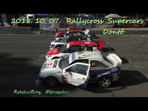 2018.10.07. Rallycross Supercars  Döntő. RabócsiRing, Máriapócs.