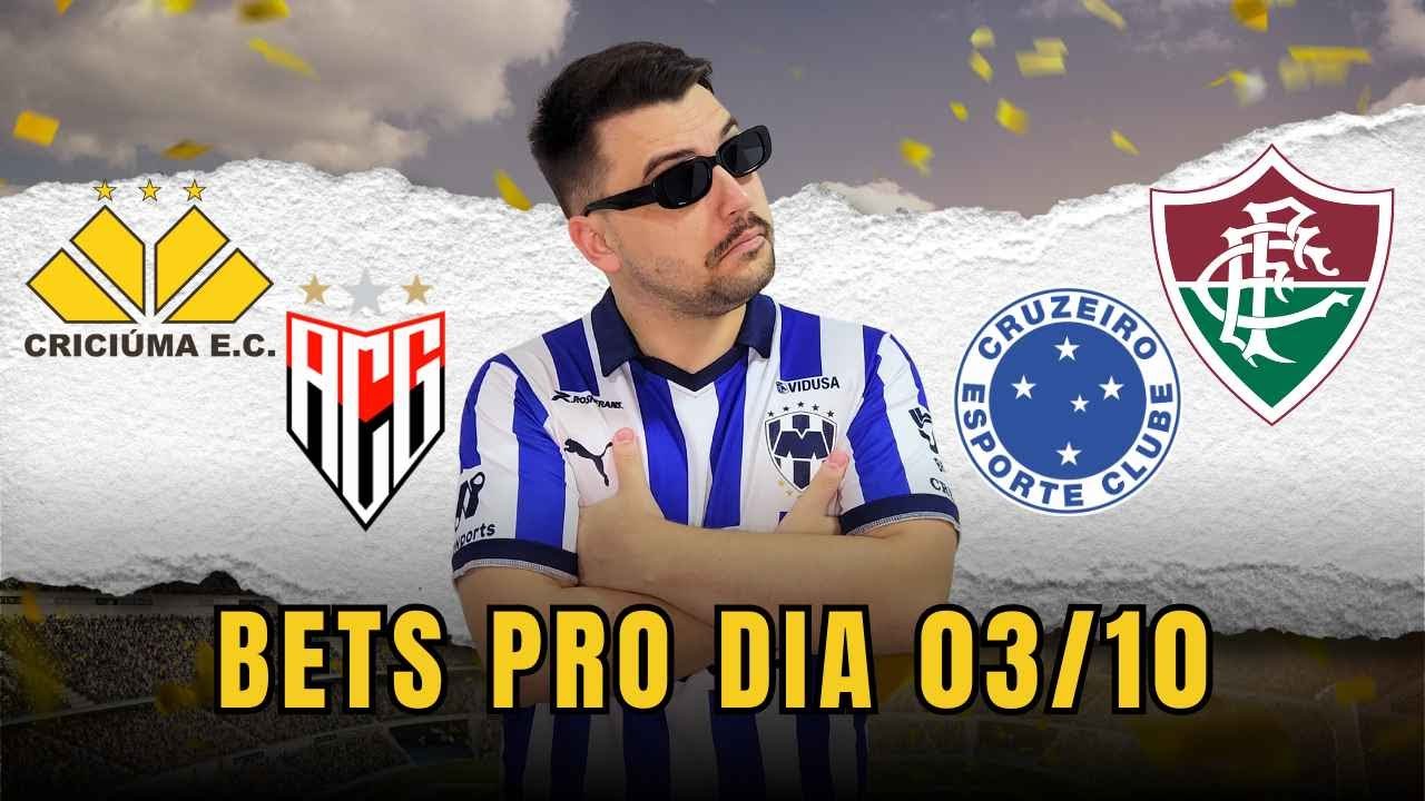 PALPITES E APOSTAS DE FUTEBOL PARA HOJE 03 10 2024 + BILHETE PRONTO (QUINTA-FEIRA)