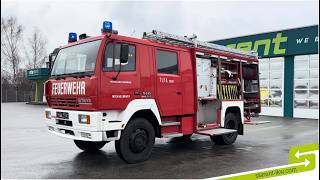 Steyr 13S23 4x4 Feuerwehrauto, 2.000 Liter Wassertank, Hochdruckpumpe cami&oacute;n de bomberos | Imagen 4 - Autoline