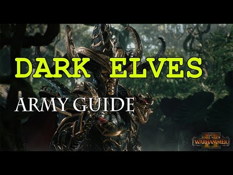 Total War: WARHAMMER 2 | DARK ELVES Army guide - Shades