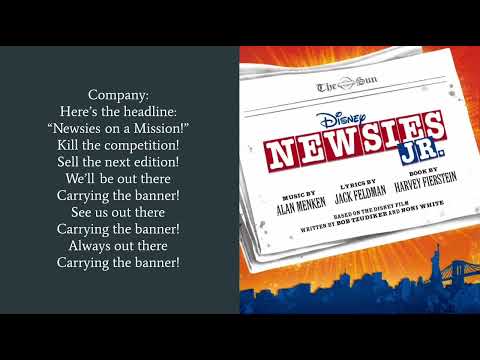 Finale Lyrics - Newsies Jr