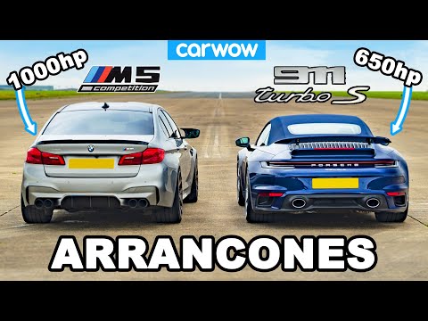 BMW M5 1,000hp vs Porsche 911 Turbo S – ARRANCONES