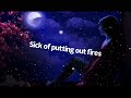 Sofie Dossi fire alarm lyrics video￼ (first lyrics video)￼