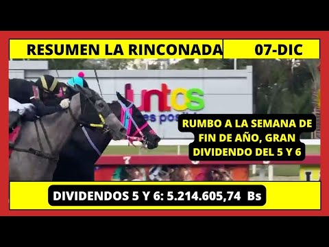 RESUMEN COMPLETO👉LA RINCONADA INH HOY DOMINGO 07 DE DICIEMBRE DE 2025
