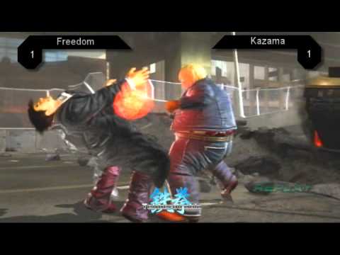 TekkenArabia T4 - Freedom ( Bob ) vs. Kazama ( Devil Jin, Jin ) - Round 16 L2