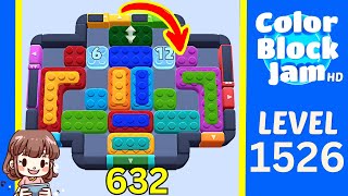 Solusi Level 1526 Color Block Jam