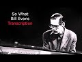 So What/Miles Davis-Bill Evans' Transcription. Transcribed by Carles Margarit