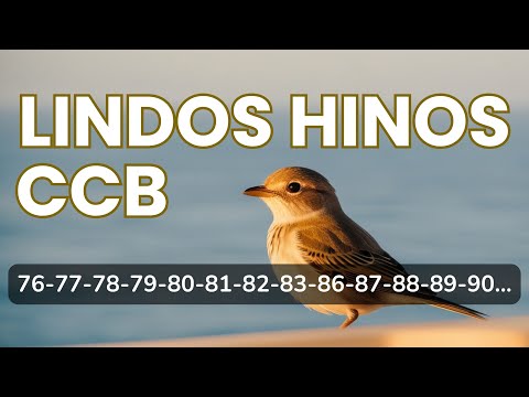 HINOS CCB 76-77-78-79-80-81-82-83-86-87-88-89-89 Cantados, ccb hinos, hinos CCB, CCB hinos Hinário 5