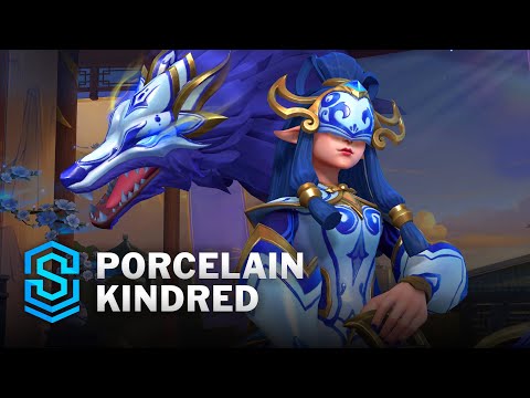 Porcelain Kindred Wild Rift Skin Spotlight