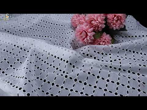 Chicken Embroidery Fabric