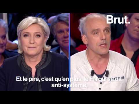 Philippe Poutou on fire against Fillon and Le Pen