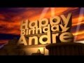 Happy Birthday André