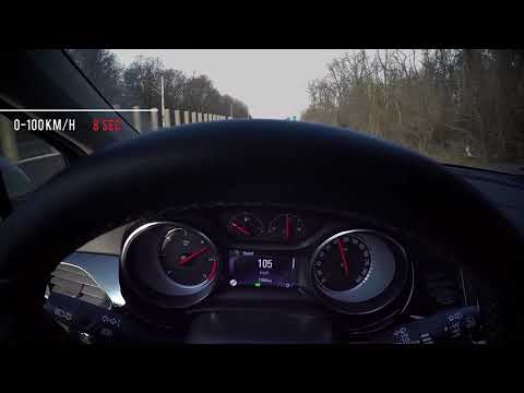 Opel ​Astra ​1.6 CDTi 136 PS​, automatic​ - 0-140 km/h ​fast ​acceleration