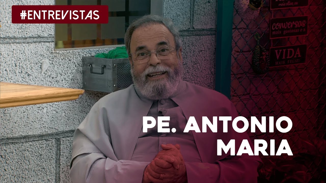 Padre Antônio Maria conta sua história na TV Aparecida