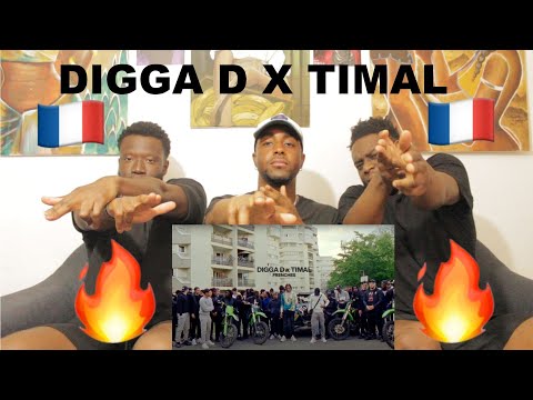 Digga D x Timal - Frenches (Official Video) REACTION