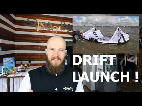 DRIFT LAUNCH - KITE ALLEIN STARTEN