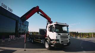 Грузовик платформа Scania P400 6x2 PALFINGER PK 34002 SH Crane | Изображение 4 - Autoline