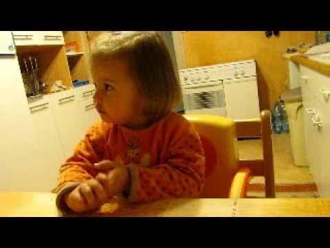 Emma apprend à compter!!