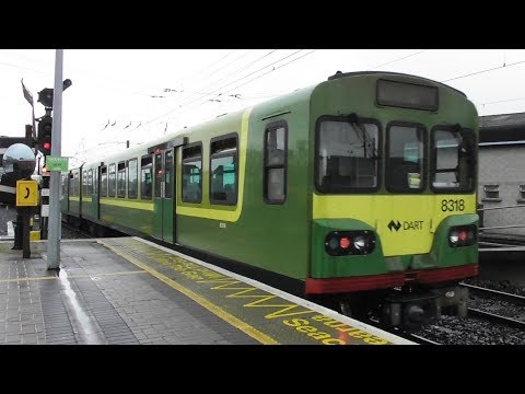 Irish Rail 8300 Class Dart Train Number 8318 - Connolly Station, Dublin