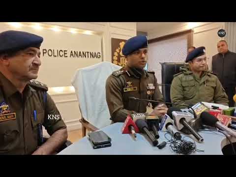 After taking charge, SSP Anantnag Amod Ashok Nagpure said fighting the drug menace will be a top priority. He aims to make Anantnag drug-free and has asked for public support.