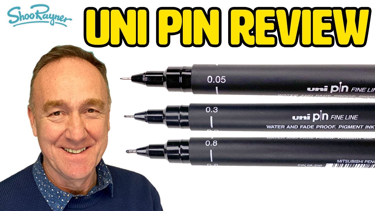 Watch before trying Uni Pin Fine Line Pens!