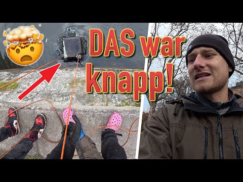 GEFAHR beim Magnetfischen!! 🤯 (Schatzsuche)