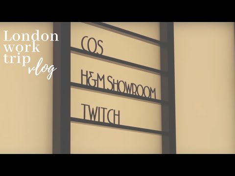 LONDON VLOG | WORKING DAY IN THE CAPITAL | LYDIA TOMLINSON Video