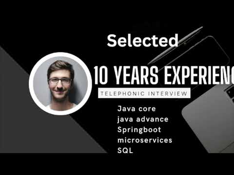java microservice telephonic interview of 10 years experienced