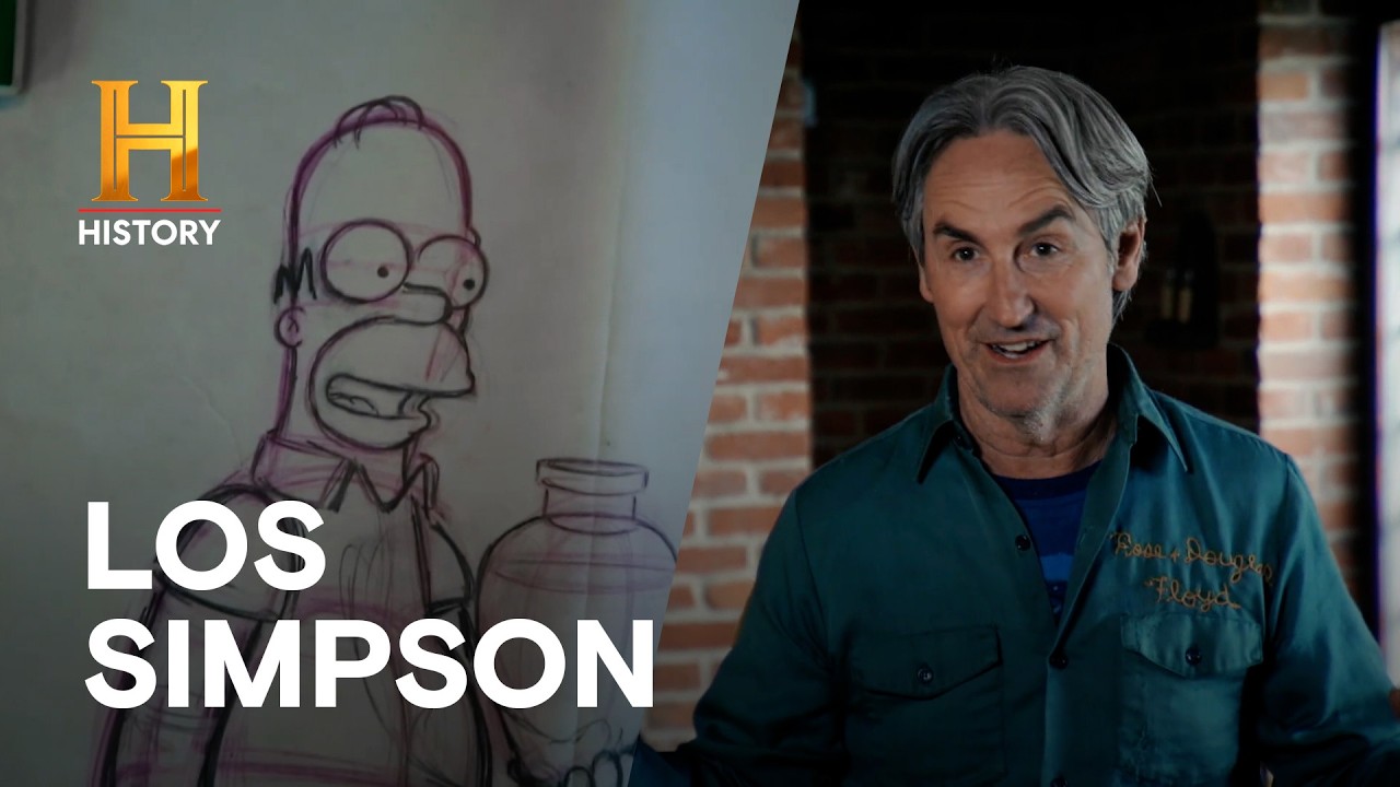 BOCETOS ORIGINALES DE LOS SIMPSON - CAZADORES DE TESOROS