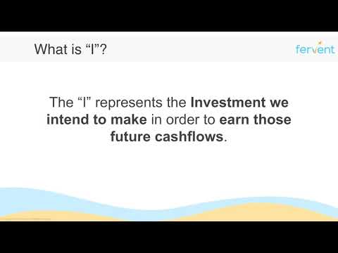 How to Calculate NPV (Net Present Value) - Step By Step Walkthrough - Fervent | Finance Courses, Investing Courses