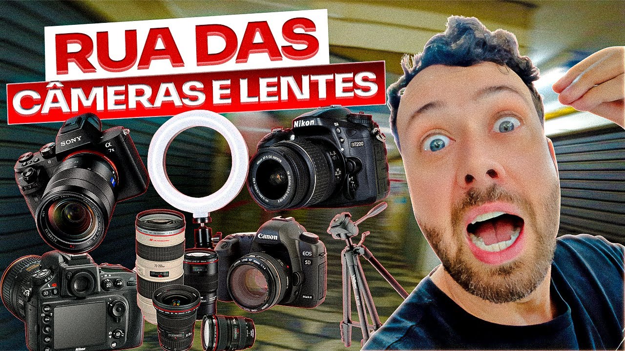 Lugar BARATO de encontrar CÂMERAS e LENTES em SP?