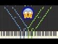 La Campanella Liszt INSANE Piano Tutorial Synthesia