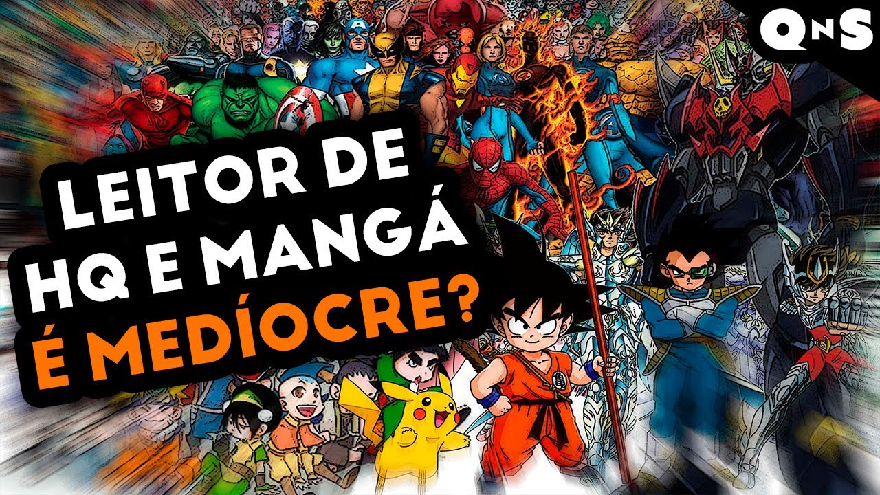 LEITORES MEDÍOCRES? Quadrinhos, mangás e o negacionismo