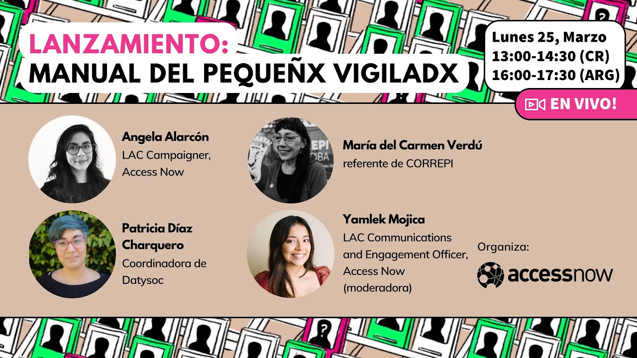 Lanzamiento: Manual del Pequeñx Vigiladx