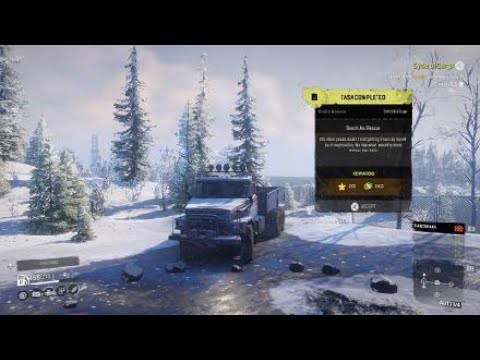 SnowRunner | Search and Rescue on White Valley