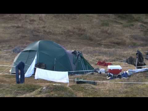 Cabela's Alaskan Guide Model Tent  Storm Test. Hurricane Force Winds hit Kodiak Island Alaska