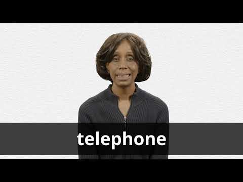 TELEPHONE definition in American English