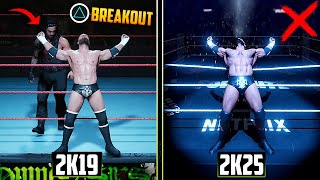 20 Reasons WWE 2K19 is STILL Better Than WWE 2K25!