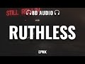 Shubh - Ruthless : 8D AUDIO🎧 | (Lyrics)