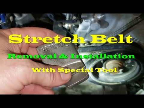Stretch Belt Removal and Installation