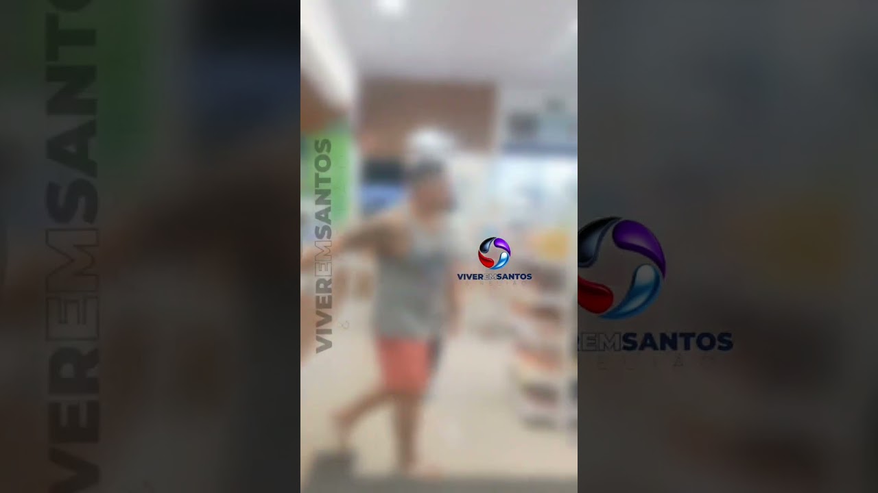 Homem xinga e humilha funcionário de farmácia no Guilhermina, em Praia Grande.