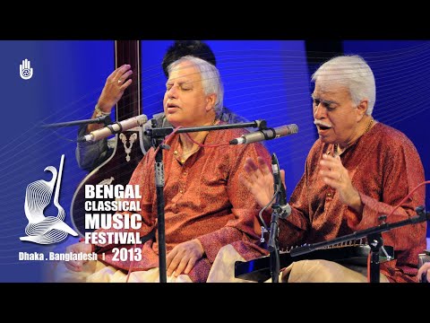 Pt. Rajan Mishra and Pt. Sajan Mishra at Bengal Classical Music Festival 2013, Dhaka_Raag_Bhatiyar
