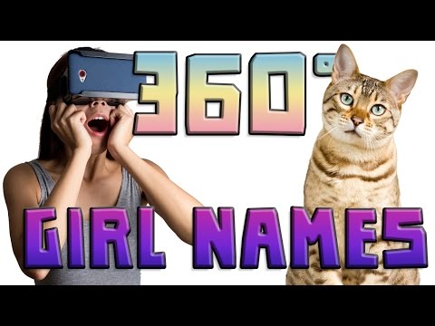 How to Name Your Female Cat (360 Video)