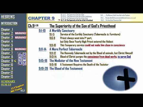 Hebrews 9:11-10:25 Purification of our conscience from dead works in order to serve the living God?