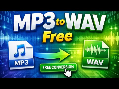 How to Convert MP3 to WAV for Free Without Losing Quality Quick & Easy