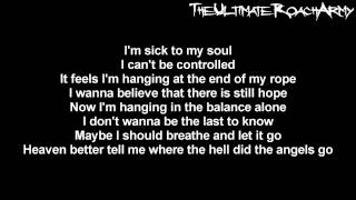 Papa Roach - Where Did The Angels Go {Lyrics on screen} HD