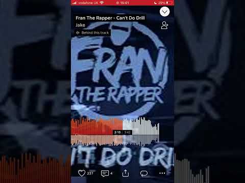 Fran The Rapper - Can’t Do Drill