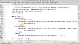 Download the video "Update and Delete - Solution - Developing Android Apps"