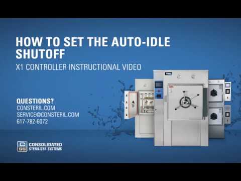 How To Set The Auto-Idle Shutoff - X1 Controller